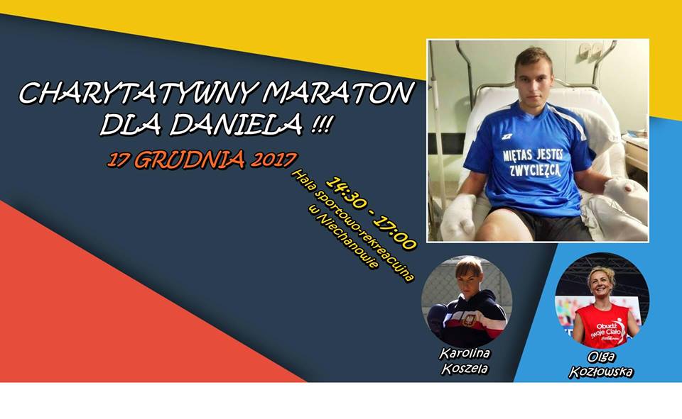 Charytatywny maraton dla Daniela
