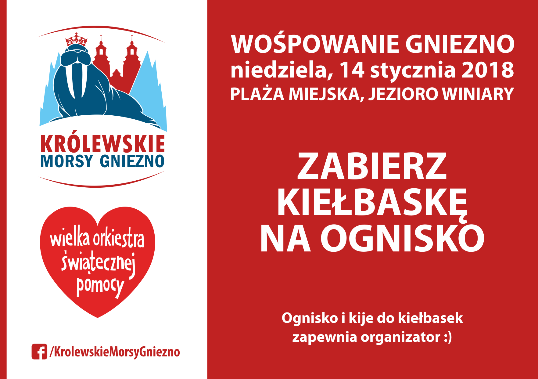 14 stycznia wielkie WOŚPowanie :)